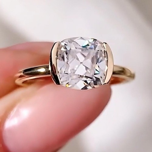 00ct old mine cushion cut - cushion,