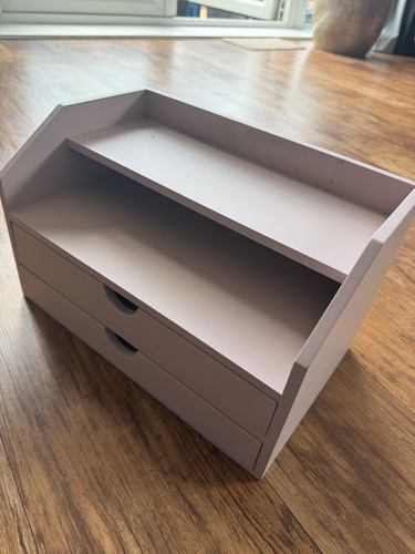 Wooden desk organizer mini - wooden,