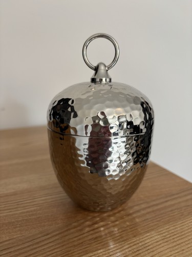 Hammered metal silver - hammered,