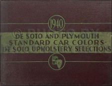 1940 De Soto Plymouth Coloured