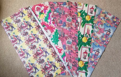 Vintage 1960s christmas tissue - 1960s,