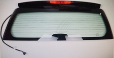 smart fortwo 451 rear screen window glass complete with spoiler, wiring etc
