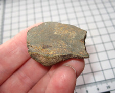 NWA chondrite meteorite end cut with large cut face unclassified 35.29g