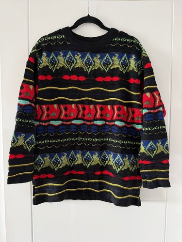 Vintage coogi style knit - 90',