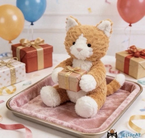 Jellycat cat plush - cat, soft
