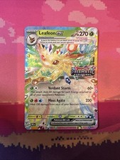 Pokemon card leafeon - card, ex