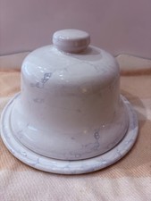 Large white ceramic domed bell