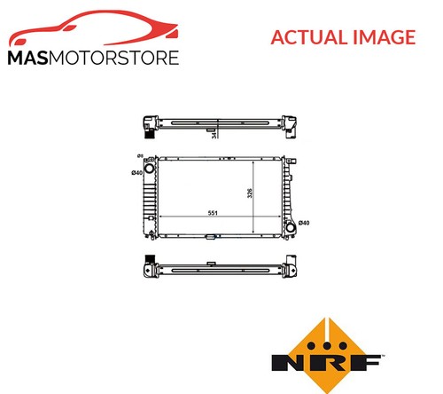 Engine cooling radiator nrf - cooling,
