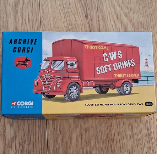 Corgi classics foden s21 box - foden,