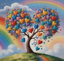 LOVE TREE PRINTED 11 COUNT