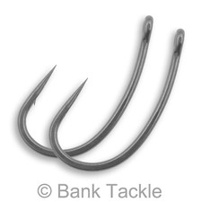 Bank Tackle BT Specialist Curve Shank Hooks Carp Fishing Hooks Vanadium Steel