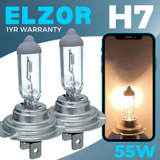 Yamaha YZF R125 Headlight 55w Clear Look Super Halogen Dipped Main Bulbs 12v