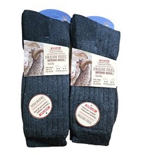 2, 4, 12 Pairs Mens Lambs Wool