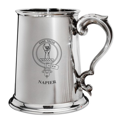Napier family crest polished - family,