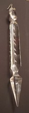One Vintage Spike Crystal