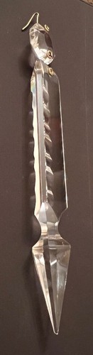 One vintage spike crystal - spike,