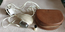VINTAGE PHILIPS SC7743 PHILISHAVE WITH CASE & THREE PIN PLUG