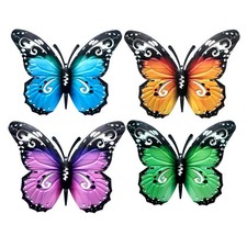 Metal butterfly wall art - 3d,