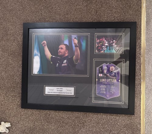 Signed luke littler - signed,