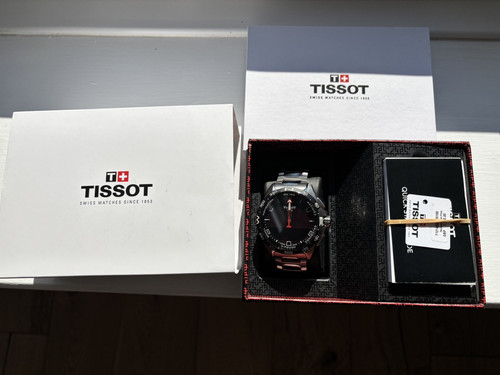 Tissot touch watch - t-touch, titanium