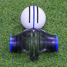 360° Rotate Golf Ball Marker Printed Stencil Golf Ball Line Liner with 2 Pens