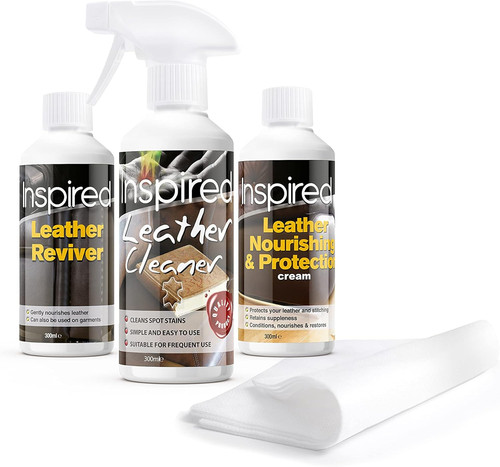Leather care kit includes - leather, |