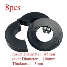 8pcs Bucket Pin Shim Kit 45mm