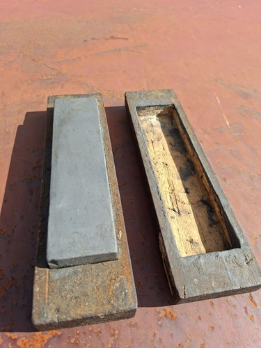 Vintage oil stone - vintage, sharpening
