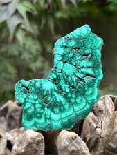 Large Malachite Slab Slice