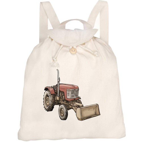 Tractor with digger - 'tractor,