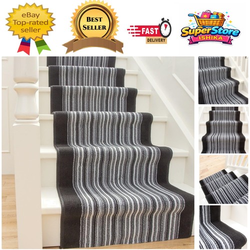 Modern dark grey - modern, striped