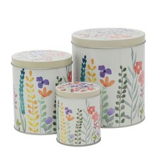 Set of 3 Decorative Floral