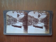 Stereoview Card. Antique 