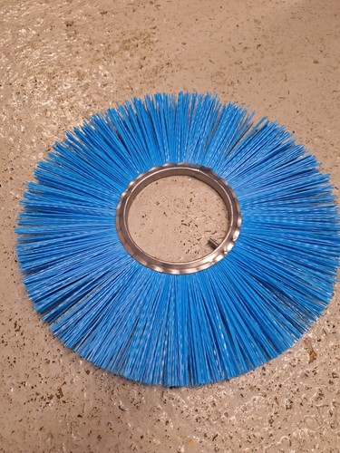 Poly sweeper brush section