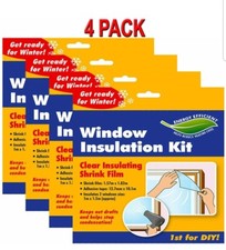 4 x WINDOW INSULATION KIT
