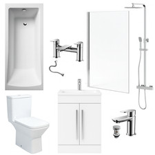 Complete bathroom suite - complete, bath