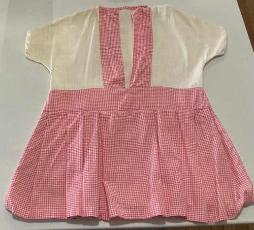 Vintage pink gingham dress - vintage,