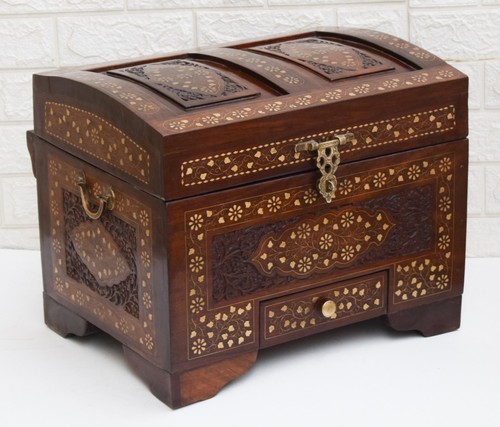 Vintage moroccan chest - vintage,
