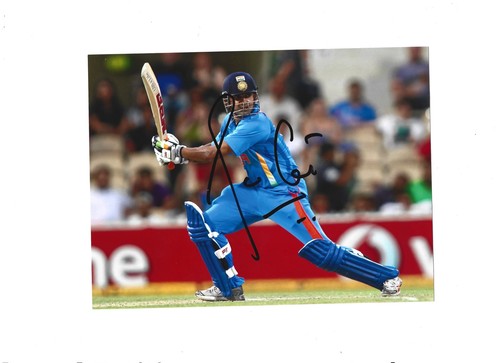Gautam gambhir signed photo - signed, photo-