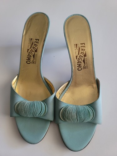 Salvatore ferragamo teal blue - salvatore,