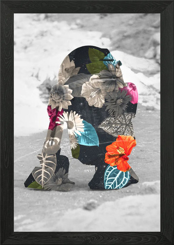 Framed wall art poster - framed,