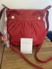 Radley Small Leather Red