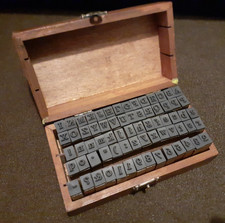 70 piece Set of Alphabet