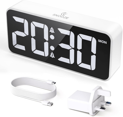 Alarm clock bedside mains - alarm,