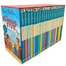 Famous Five 21 Book Complete Classic Edition Gift Set