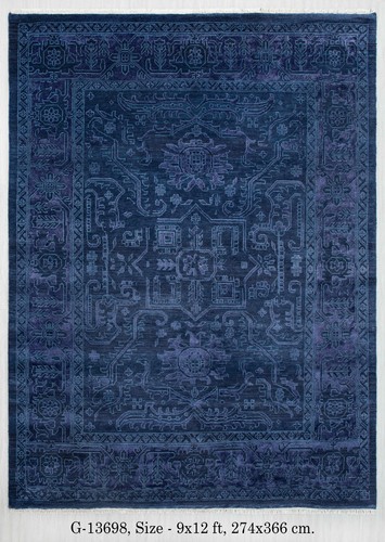 9x12 navy persiann hamadan - 9x12,