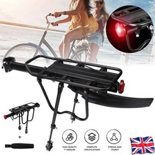 Bicycle Rear Pannier Rack Bike Carrier Bag Rack MTB Luggage Cargo Back Seat Post