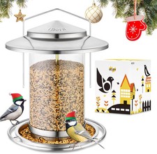 Iborn Metal Bird Feeder for