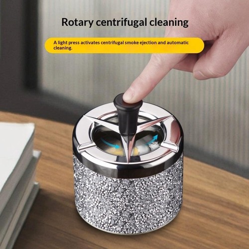 Push down ashtray - ashtray, lid