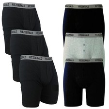 2XL-8XL Mens 3 Pack Boxer Shorts Multipack Big and Tall Boxer Plus Size Trunks